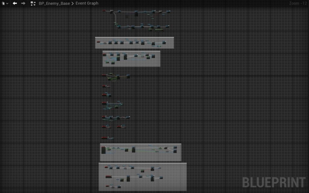 Base blueprint managing team spawning and reinforcement logic