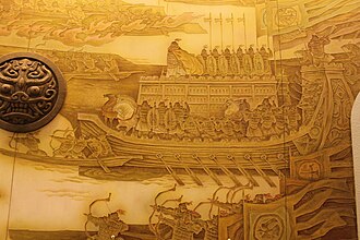 Ancient Warfare Mural (9884698933).jpg — Gary Todd from Xinzheng, China, CC0, via Wikimedia Commons