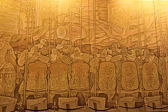 Ancient Warfare Mural (9884694133).jpg — Gary Todd from Xinzheng, China, CC0, via Wikimedia Commons