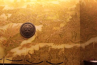 Ancient Warfare Mural (9884582314).jpg — Gary Todd from Xinzheng, China, CC0, via Wikimedia Commons